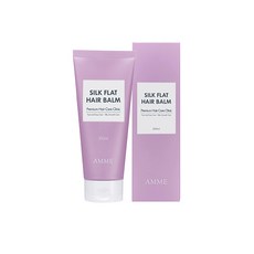 아므 실크 플랫 헤어밤, 200ml, 1개