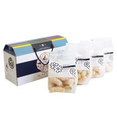 天韓菓 糯米油菓禮盒 原味 250g+甜菜口味 250g+艾草口味 250g+梔子花口味 250g組, 1kg, 1盒