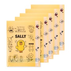 LINE FRIENDS 袖珍索引文件, 莎莉, 5個