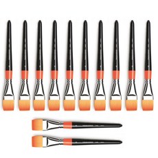 HWAHONG 水彩筆刷 948F, 8號, 12個