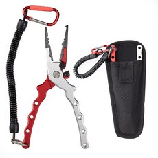 BATTLE FISHING 高級鋁鉗 2 FG-1022R, 紅色的