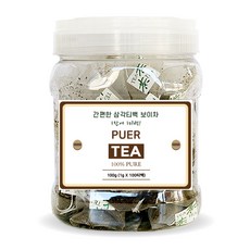 普洱茶三角茶包, 1g, 100包, 1罐