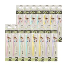 LION 獅王 Kids Safe 第二階段兒童牙刷, 隨機出貨, 1個裝, 15入
