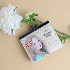 POPO FANCY 洋娃娃印花口金零錢包