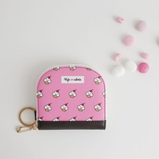 POPO FANCY 食物印花鑰匙圈零錢包