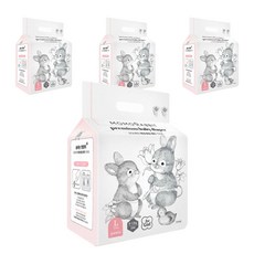 모모래빗 에코씽씽 팬티형 기저귀 여아용, 대형(L), 112매