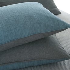 g BEDDING 泰拉 微纖維枕頭套 2入 + 枕芯 2入, 薄荷綠, 1個