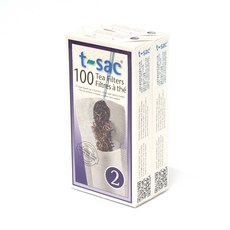t-sac 茶葉過濾袋 200入, 2號, 2個