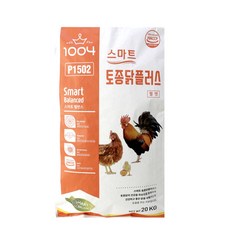 스마트밸런스 토종닭플러스 펠렛 사료, 20kg, 1개