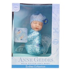 ANNE GEDDES 生肖雙魚座娃娃 23 厘米, 混色