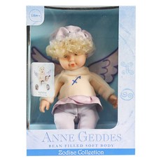 ANNE GEDDES Zodiac 射手座嬰兒娃娃 23cm, 混合顏色, 1個