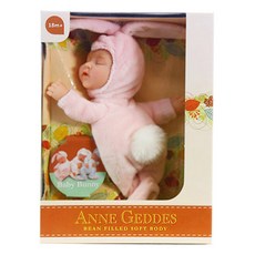 앤 게디스 클래식 베이비 버니 아기인형 23cm, 로즈, 1개