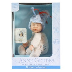 ANNE GEDDES Zodiac Cancer Baby Doll 23cm, 混色