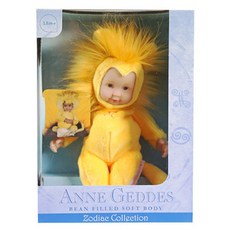 ANNE GEDDES 十二生肖獅子座娃娃 23 cm, 混色