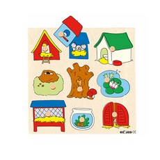 educo 手把拼圖動物之家, 1個