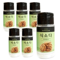Sungjin 食用罐裝蘇打粉, 140g, 6罐