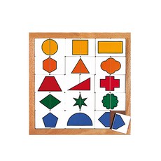 educo 匹配 形狀, 混色