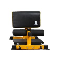 반석스포츠 그랜드 스쿼트 머신 와이드형, 옐로우 + 블랙