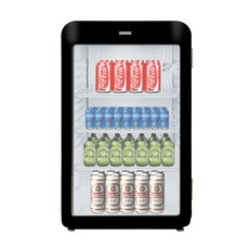 XINGX 음료 쇼케이스 93L, XLS-106(블랙)