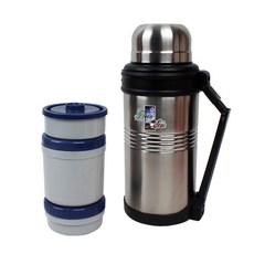 BUCK703 真空不鏽鋼悶燒罐 2500ml, 混色, 1個