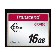 Transcend 創見 Cfast 2.0 CF卡TS16GCFX600, 16GB