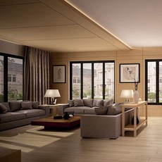 ONEGREEN 黏著式木紋裝飾地磚 3mm, 20個, BDP1515 仿古棕色