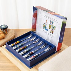 DASHIN 典雅餐叉 U447 6入組, 混色, 1套