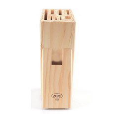 ZEUS Kitchenware 木製刀座 H31, 混合顏色