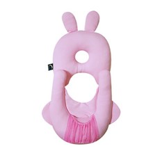 YannyHug 棉質立體哺乳枕, 粉色的, 1個