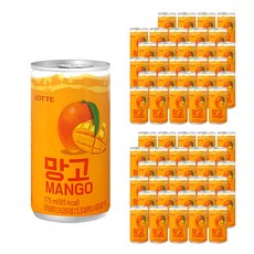 롯데칠성음료 망고 음료, 60개, 175ml