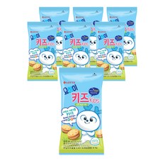 롯데제과 요하이키즈 상큼 바닐라 샌드, 45g, 7개