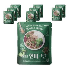 오그래 EAT THE 현미 시리얼 그린, 30g, 9개