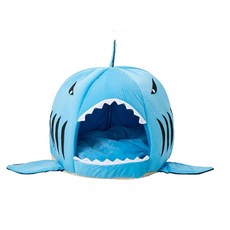에이플코리아 반려동물 상어하우스, 블루, 1개