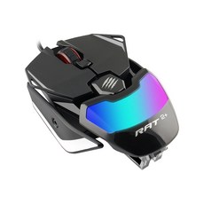 MAD CATZ RAT 2 PLUS 遊戲鼠標 RAT2+, 黑色的