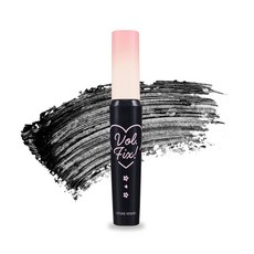 에뛰드하우스 하트블라썸 컬렉션 래쉬펌 볼륨픽스 마스카라 8g, 블랙, 1개