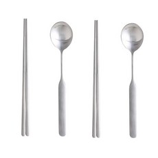 ERATO 端正餐具雙人組, 1套, 湯匙 2p + 筷子 2雙