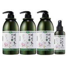 더블모 어성초샴푸 1000g x 3p + 헤어토닉 150ml 세트, 1세트