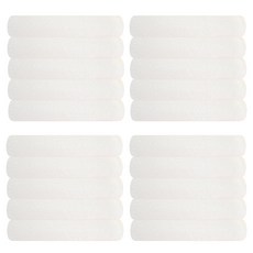 Songwol 松月 商用棉質洗臉巾 76g, 白色, 20入