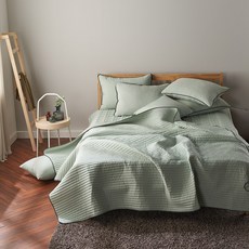 Nelsono Benny Pure Modal 墊+枕套套組, 薄荷