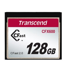 Transcend 創見 Cfast 2.0 CFX600 CF存儲卡TS128GCFX600, 128GB