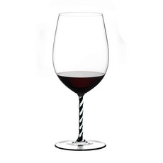 RIEDEL Fatto a Mano系列波爾多特級園酒杯 黑白色, 860毫升, 1個
