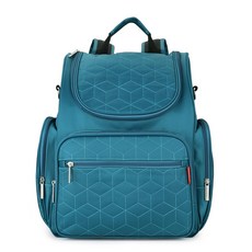 insular 茵秀麗 絎縫後背包 IN-069, 孔雀石綠