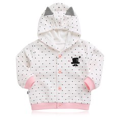 GREENBEBE 兒童款Chic線條連帽外套