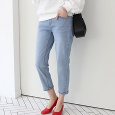봉봉스토리 하이디 임부 청바지