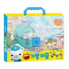 mkids 卡通拼圖 4款+收納袋組, 1組