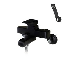 DOOJIN Square 浴室淋浴龍頭 黑色 DB411, 1個