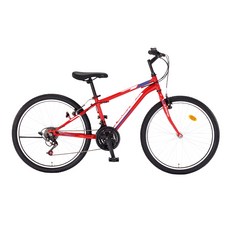 삼바몰 24 태풍 GS 21단 MTB 자전거, 레드, 1590mm, 1개