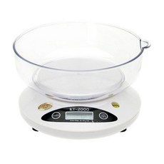KT系列數字廚房電子秤 KT-2000 Max. 2kg 1g Unit, 混色