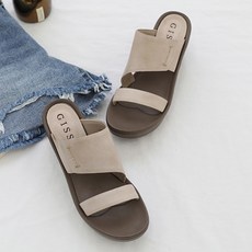 J SHOE Gisse女款天然羊皮厚底涼鞋, 粉色, 225