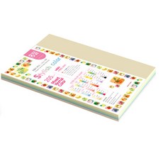 PAPERCULTURE 時尚標準混合色紙 01 Popular Tone Shallow 205g, 8開, 35個